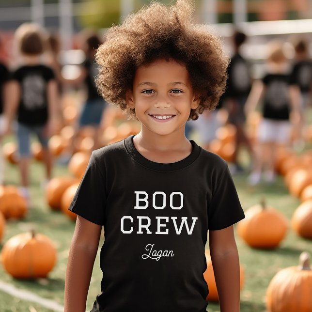 Boo Crew Monogrammed Halloween T Shirt (Skapare uppladdad)