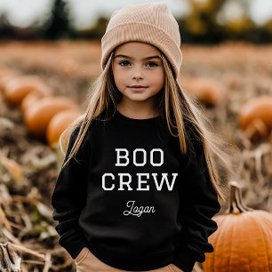 Boo Crew Monogrammed Halloween T Shirt