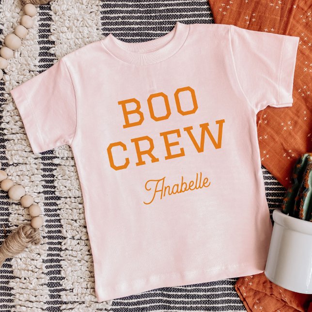 Boo Crew Monogrammed Halloween T Shirt (Skapare uppladdad)