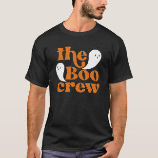 Boo Crew Orange Halloween-familjen som matchar T-S T Shirt