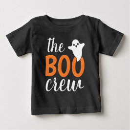 Boo Crew Orange Halloween-familjen som matchar T Shirt