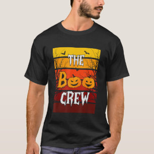 Boo Crew Pumpkins Halloween Costume T Shirt