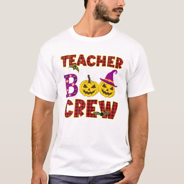 Boo Crew Red Play Theme T Shirt (Framsida)