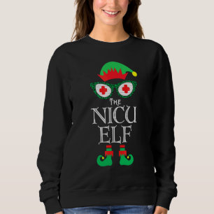 Boo Crew Sjuksköterska Alv Jul Leopardtryck Glasög T Shirt