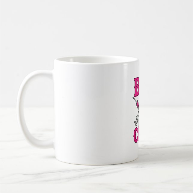 Boo Crew Sjuksköterska Spöke Halloween Kaffemugg (Vänster)