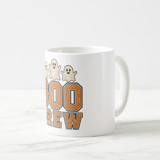 Boo Crew Söt Ghost Halloween-design Kaffemugg