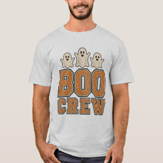 Boo Crew Söt Spök Halloween-design T Shirt