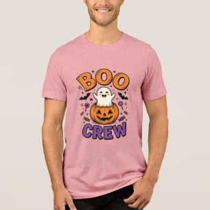 Boo Crew Söt Spök Pumpa Halloween Tröja Design