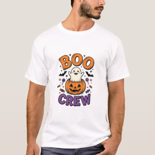 Boo Crew Söt Spökpumpa Halloween Tröja Design
