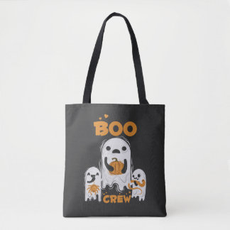Boo Crew-spöke Halloween-handväskan Tygkasse