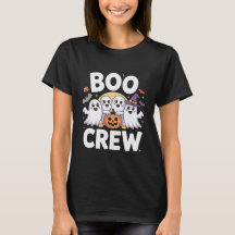 Boo Crew Spöken Pumpa Kuslig Halloween Trupp