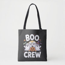 Boo Crew Spöken Pumpa Kuslig Halloween Trupp