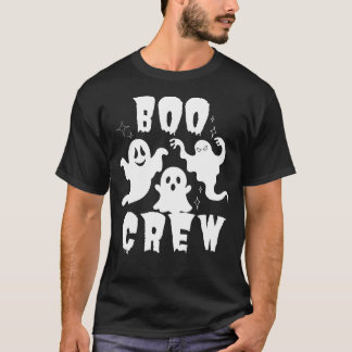 Boo Crew spökfamiljen Halloween Matching T Shirt