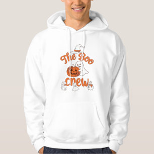 Boo Crew Spökpumpa Vit Katt Häxa Hatt Hoodie