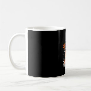 Boo Crew Spökpumpa Vit Katt Häxa Hatt Kaffemugg