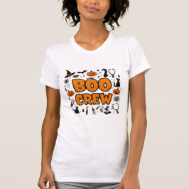 Boo Crew T-Shirt - Cute Spooky Halloween fest Loo