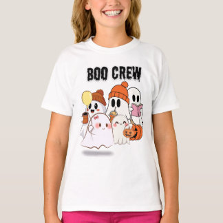 Boo Crew Tröja | Söt Spökgrupp Halloween