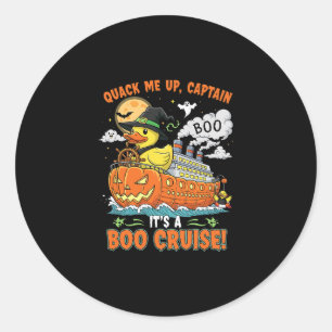 Boo Cruise-ankor Halloween-sprit Kryssare Nödvändi Runt Klistermärke