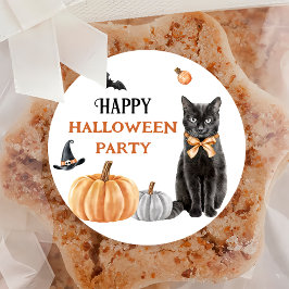 Boo Cute Ghost Halloween fest Runt Klistermärke