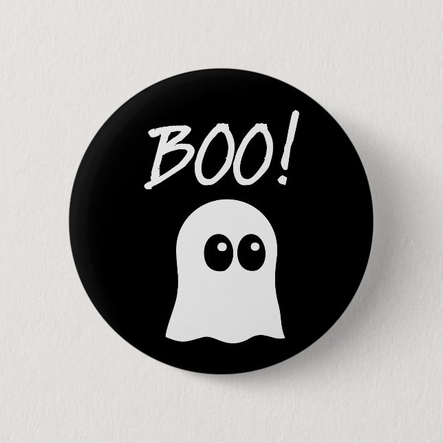 Boo! Cute Ghost Knapp (Framsida)