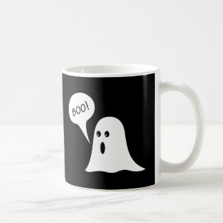 Boo Cute Halloween Ghost Kaffemugg