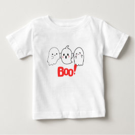 Boo! Cute & Spooky Halloween Småbarn T-Shirt