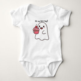 Boo-dags tjej bodysuit t shirt