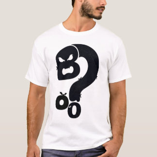 Boo Döskalle Frågetecken T Shirt