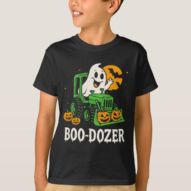 Boo-Dozer T Shirt (Framsida)