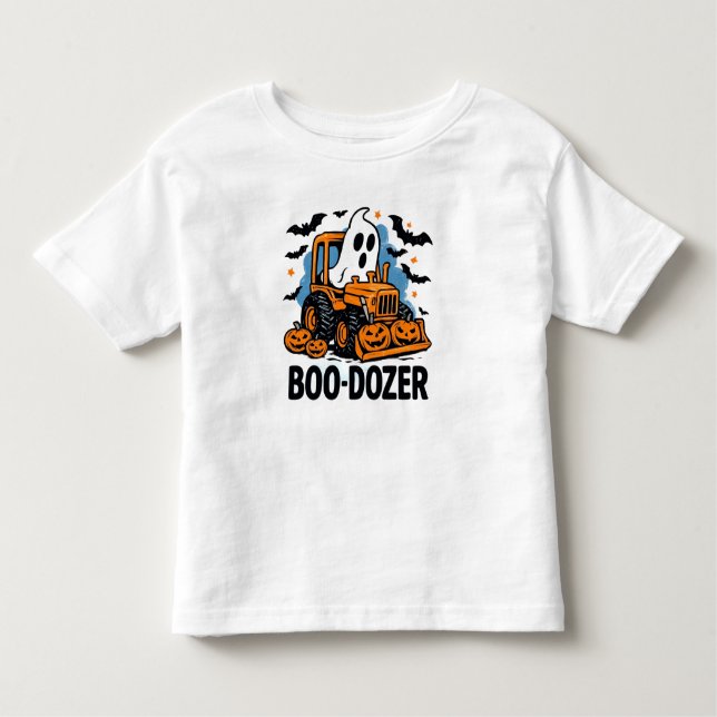 Boo-Dozer  T Shirt (Framsida)