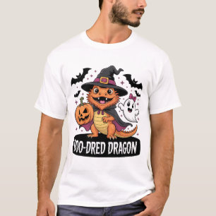 Boo-Dred Dragon Halloween Illustration T Shirt