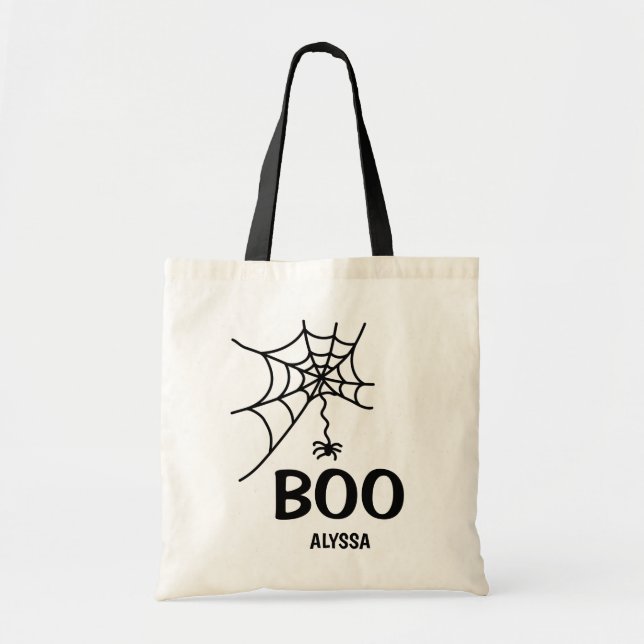 Boo eller godis tygkasse (Framsidan)