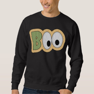 BOO EyebullHalloween Art Lång Ärmad Tröja