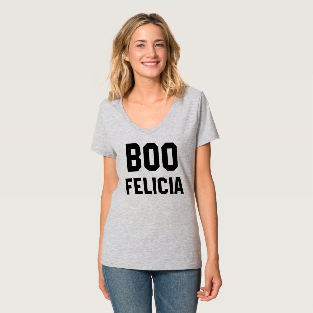 BOO FELICIA T-Shirt (Hel framsida)