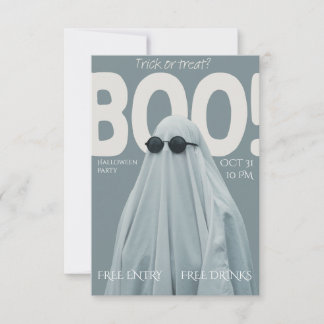 Boo! Festinbjudan Inbjudningar