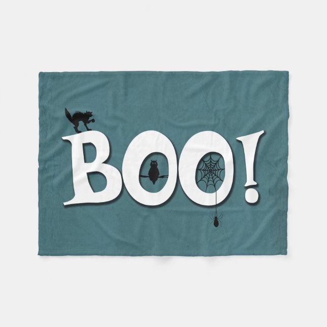Boo! Fleecefilt (Framsidan (Horisontell))