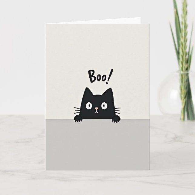Boo From The Shadows-kort Kort (Framsida)