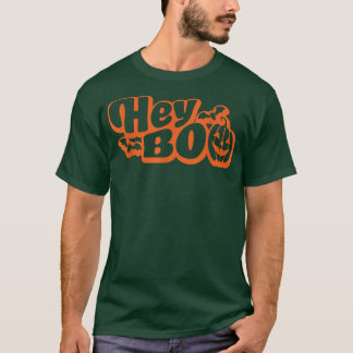 Boo Funny Cute Halloween Ghost Pumpkin Boo Manar T Shirt