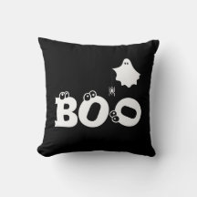 Boo Funny Cute Halloween Ghost Spider Eyebullon