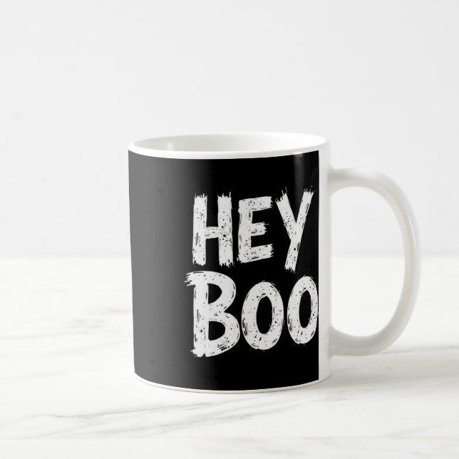 Boo Funny Halloween Ghost Kaffemugg (Höger)