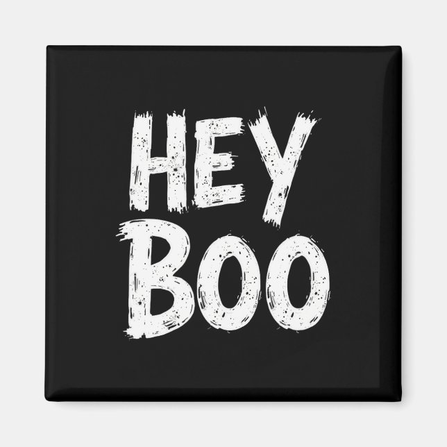 Boo Funny Halloween Ghost Magnet (Framsidan)