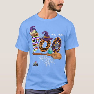 Boo Funny Halloween-kostym med kök i rum och T Shirt