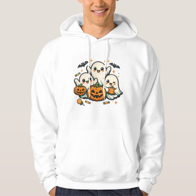 Boo-gänget Hoodie (Framsida)