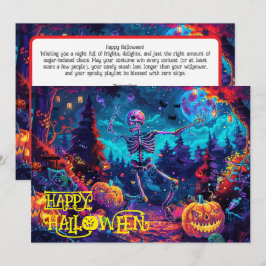 Boo-gee-ben Halloween Bash Card Inbjudningar