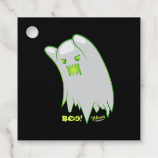 Boo Ghost Fladdermöss Spider Creepy Halloween Gåvor Etiketter