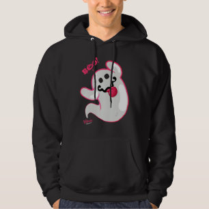 Boo Ghost Fladdermöss Spider Creepy Halloween Hoodie