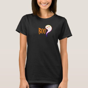 Boo Ghost Halloween-skjorta T Shirt