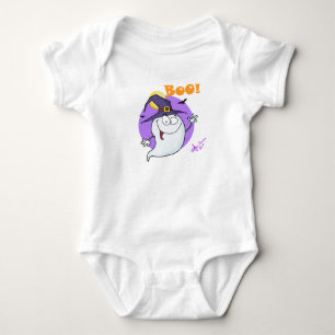 Boo Ghost Infant Creeper Tee Shirt