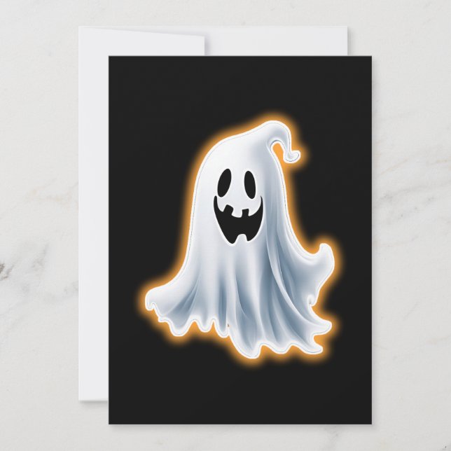 Boo Ghost Julkort (Framsida)