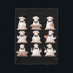 Boo Ghost Kung Halloween Fleecefilt<br><div class="desc">Boo Ghost Kung Halloween</div>